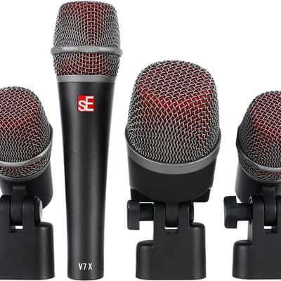 sE Electronics V-PACK VENUE STANDARD Drum Microphone Set image 2