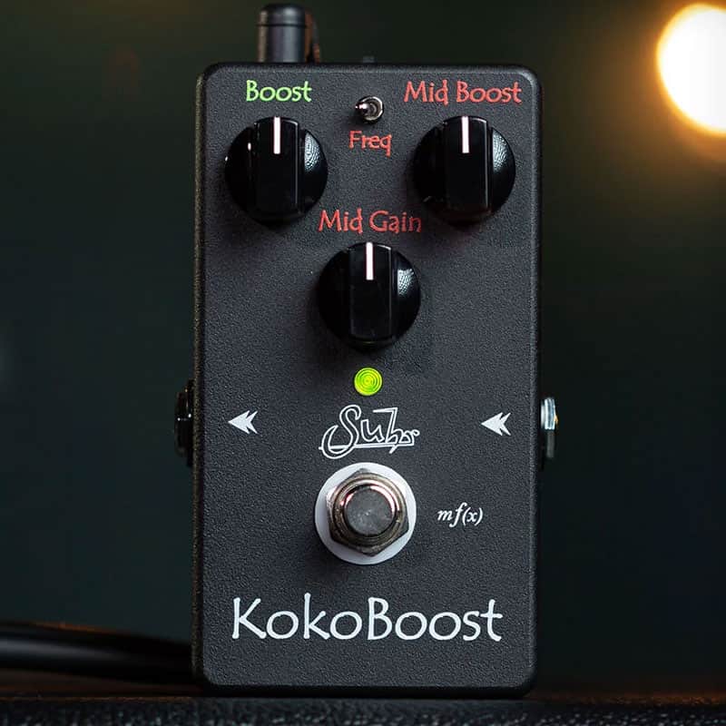 Suhr Koko Boost Dual-Channel Mid Boost Black Edition image 1
