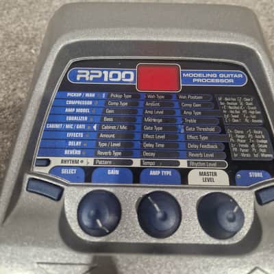 Digitech RP-100 - Modeling Guitar Processor - Good w/ Original Box & Power Supply image 5