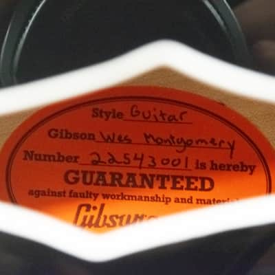 Gibson Custom Wes Montgomery L-5 - Ebony image 14