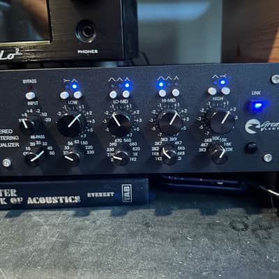 Great River Electronics MAQ-2NV 2-Channel Mastering EQ 2010s - Black image 2