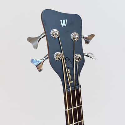 Warwick RockBass Alien Standard 4 String Acoustic Electric Bass Guitar - Natural image 10