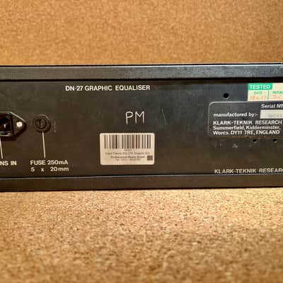 Klark Teknik DN27 Graphic Equaliser – Serviced – Warranty image 12