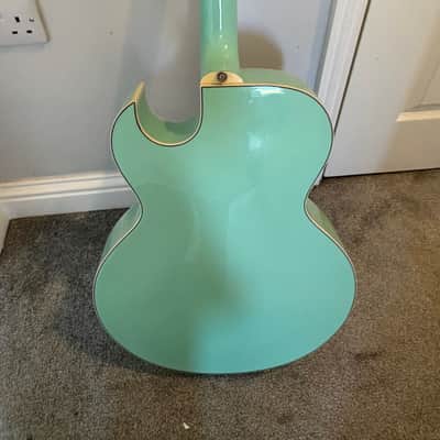 Dean Hollowbody, Maple Top, Sea Foam Green image 9