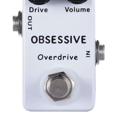 Mini Obsessive Overdrive Effect Pedal with True Bypass Switch (Price includes the import duty for US buyer) image 1