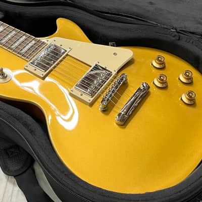 Epiphone Les Paul 50s Standard 2022 Gold Top New Unplayed w/ Epi Lite Case Auth Dealer 9lbs 6oz image 5