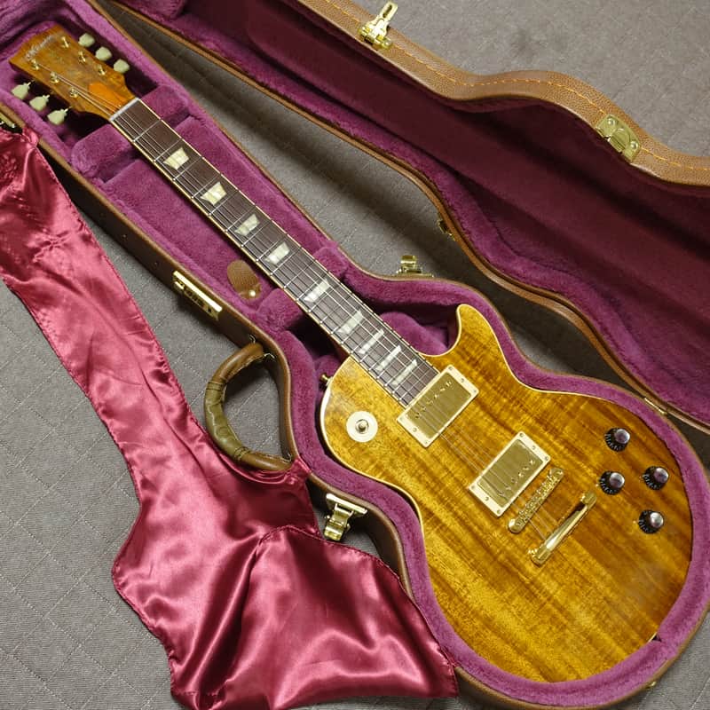 【Final Price!】 momose MLS KOA-LTD/NJ Limited Model Les Paul Style Electric Guitar Made in Japan MIJ Deviser image 1