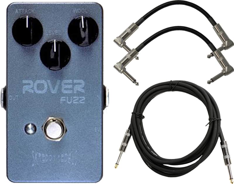 Skreddy Rover Fuzz Pedal w/ 3 Cables image 1