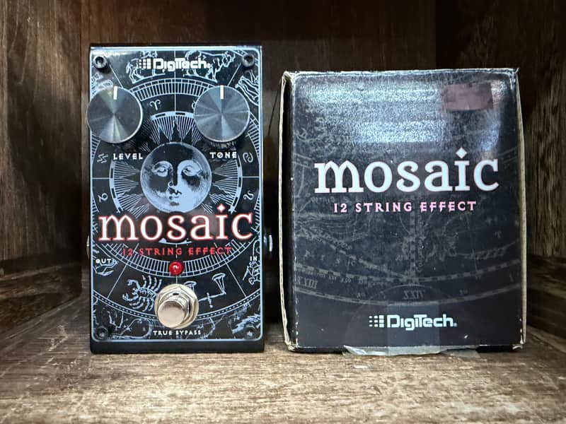 DigiTech Mosaic 12-String Effect With Box 2010s - Black | Reverb