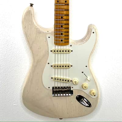 Fender Custom Shop 56 Stratocaster Journeyman - Aged White Blonde image 2