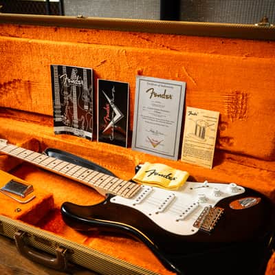 Fender Custom Shop Eric Clapton Stratocaster “Blackie” Prototype – 2004 – Germany Guitar Show – Vintage Noiseless Transition Era – Extremely Rare image 14