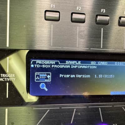 Roland V-Drums TD-50X Sound Module w/Mount, Clamp, Manual, Power Cable - Z6I7762 image 2