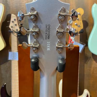Gretsch G5420T Electromatic Hollow Body Single Cutaway with Bigsby Airline Silver image 5
