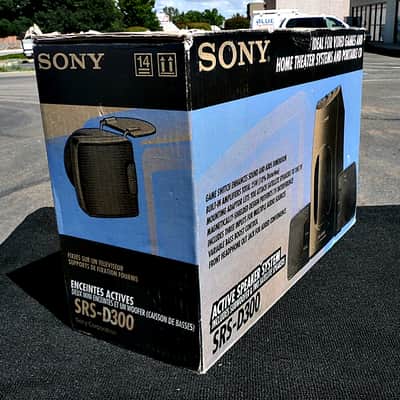 SONY SRS-D300 Active Powered Subwoofer Speaker System New Old Stock displayed in store  - Never Sold image 11