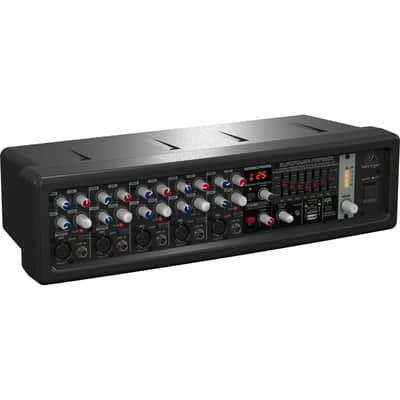 Behringer Europower PMP550M 500W 5-Channel Powered Mixer with KLARK TEKNIK Multi-FX Processor, FBQ Feedback Detection System and Wireless Option image 7