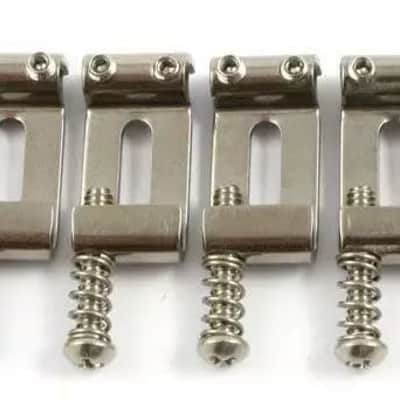 KTS Titanium American Series/DLX Bridge Saddles~Offset~2 1/16"~Strat-Tele~JP~New image 2