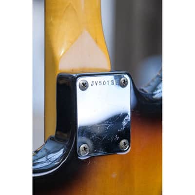 1983 Squier 62 Vintage Stratocaster (Export) Vintage Series sunburst image 14