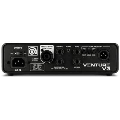 Ampeg Venture V3 - Compact Bass Amplifier Head, 300 watts image 2