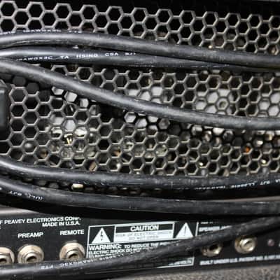 Peavey 5150 Script Logo Head - Black  (1995) image 13