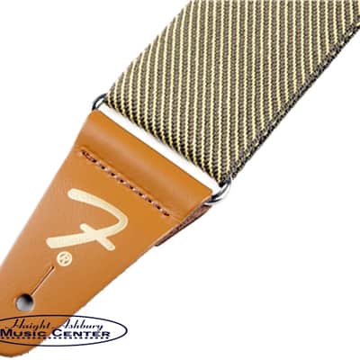 Fender Vintage Timeless Look 1-7/8" Guitar Strap, Tweed image 2