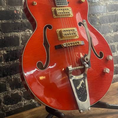 Gretsch G6120SSU Brian Setzer - Orange (USED) image 5