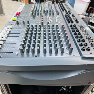 Soundcraft Spirit Powerstation 1200 12 CH Mixer w/Effects & Padded Case WORKING image 5