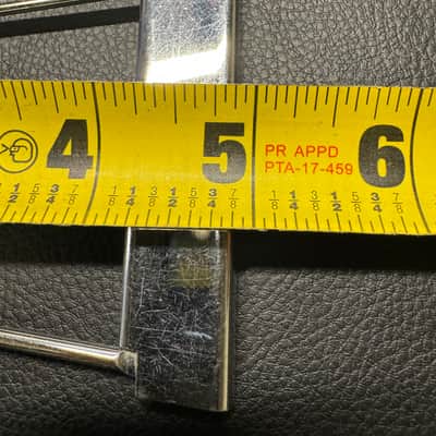 Kay Harmony 1960s Trapeze Tailpiece - Chrome modified image 5