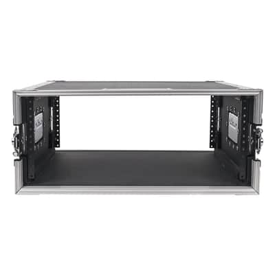 STRC-4U | 4U Space PA/DJ Rack/Road Case w/ 21" Depth, Plywood, Metal Ball Corners, Pro Tour Grade Flight Case image 3