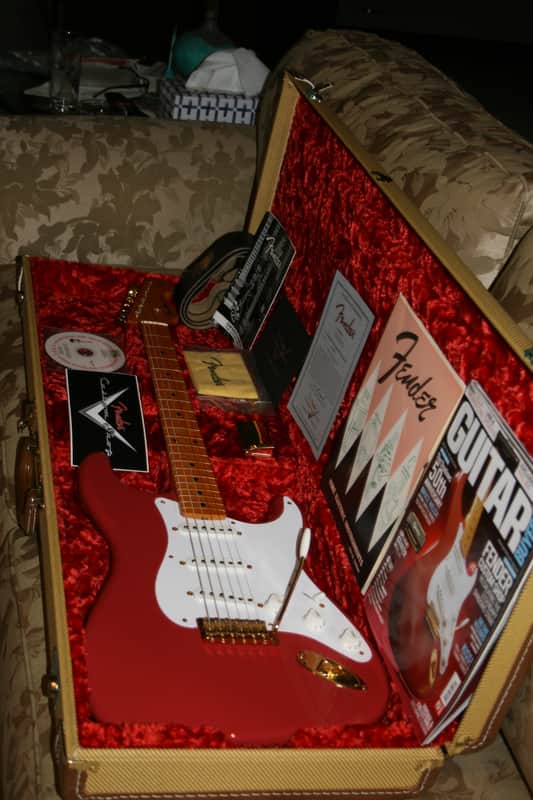 Fender Stratocaster - Hank Marvin 50th Anniversary Limited Edition Custom CRS 59, 2009, S/No 30 of 54- Mint & Unplayed