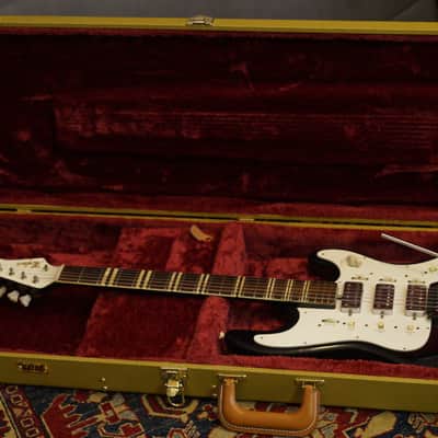 Hofner 176 Deluxe 1960s - Ruby Shaded w white headstock image 20