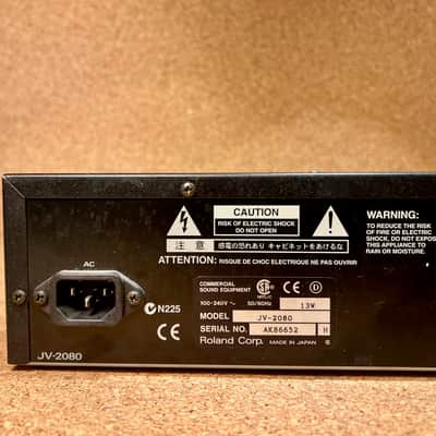 Roland JV-2080 64-Voice Synthesizer Module 1990s – Serviced – Warranty image 11