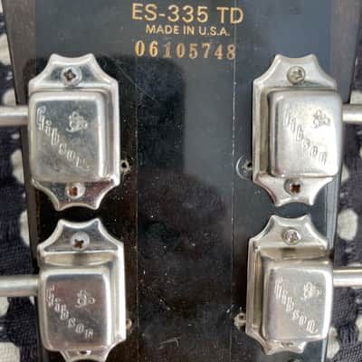 Gibson ES-335TD Left-Handed 1977 - Sunburst image 17