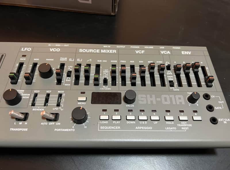 Roland SH-01A Boutique Series Monophonic Synthesizer Module 2017 - Present - Gray