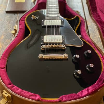 Gibson Custom Shop Les Paul '68 Custom Reissue Ebony 2019 w Docs & HSC Japanese Dealer Select image 1