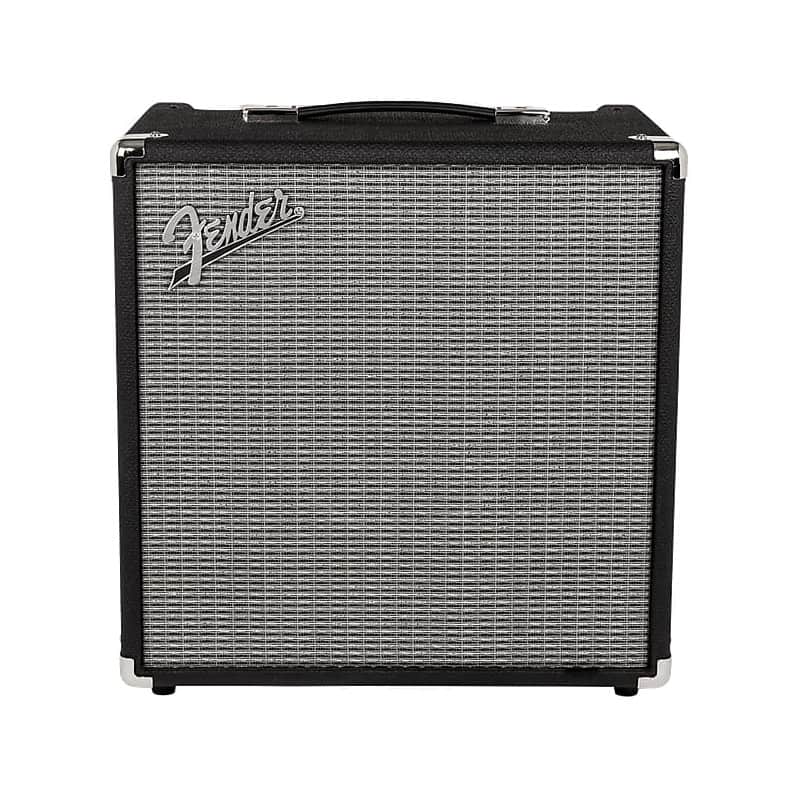Fender Rumble 40 V3 Bass Amplifier Combo, Black/Silver image 1