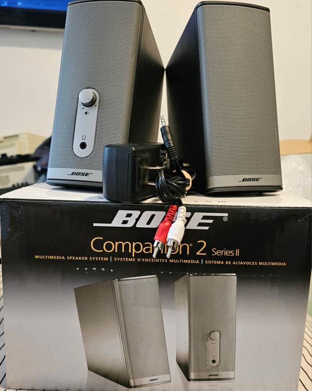 Bose Companion 2 Series II Multi-Media Speaker in Original Packaging image 1