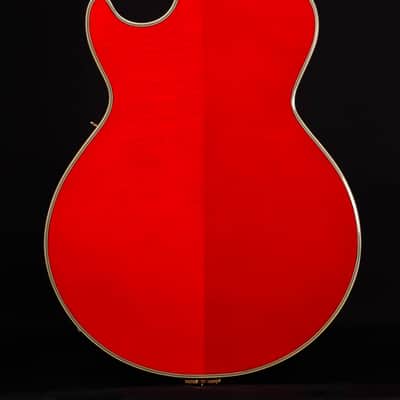 Ibanez GB10SEFM George Benson Signature Hollowbody, Sapphire Red - USED image 3