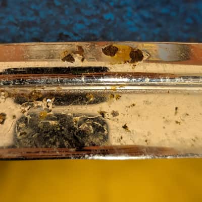 Slingerland Blue Sparkle Snare 5"x14" Early 70's - Blue Spakle image 9