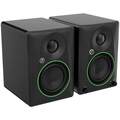 Mackie CR4.5 4.5" Powered Studio Monitor Speakers Pair with Tone Control image 5