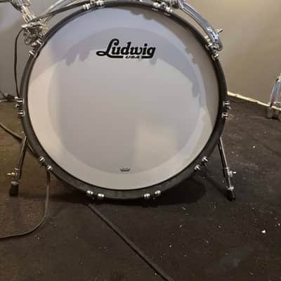 Ludwig Classic Maple 3 Piece Early 2020's - Vintage Black Oyster image 14