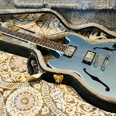 Gibson Midtown Standard 2015 - Pelham Blue Gloss with White Binding image 1