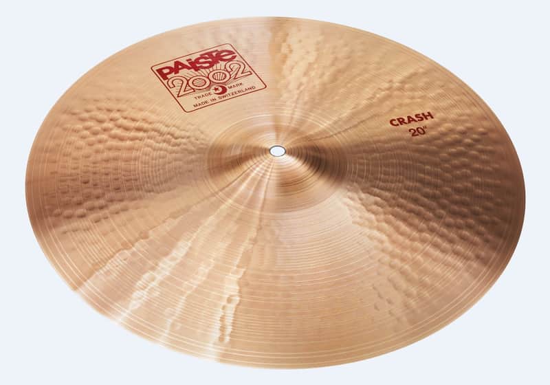 Paiste 2002 20" Crash Cymbal/New With Warranty/Model # CY0001061420/NEW image 1