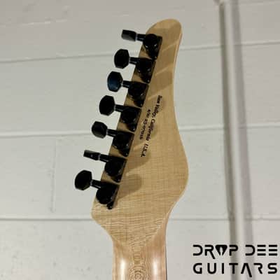 Schecter USA Custom Shop John Browne Signature Zenith 7 Baritone 7-String Electric Guitar w/ Case - Fracture White image 17