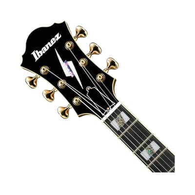 Used Ibanez PM200NT Pat Metheny Signature Guitar w/Case - Natural image 4