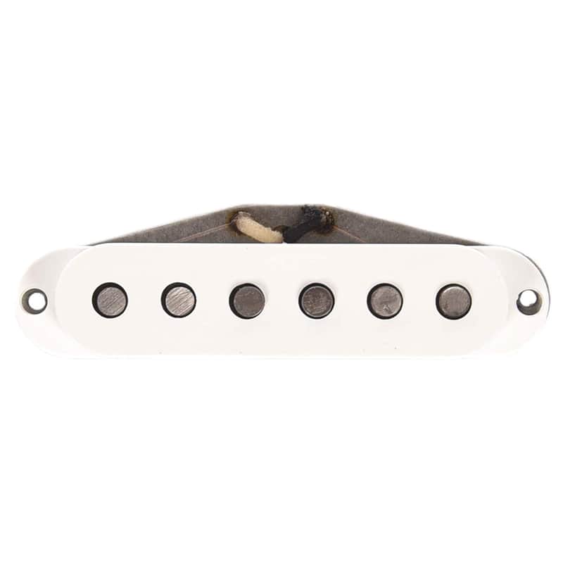 Mint Seymour Duncan Retrospec'd Antiquity II Surfer Middle (RWRP) Strat Single Coil Pickup - White image 1