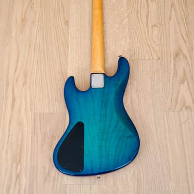 Sadowsky NYC 4-20 J Bass Custom Bora Blue Boutique Electric Bass Guitar w/ Case image 3
