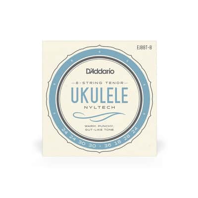 D'Addario Nyltech 8 String Tenor Ukulele Strings - EJ88T-8 image 3