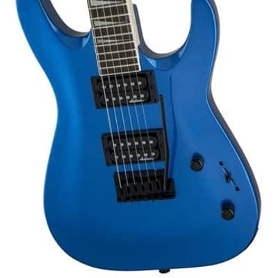 Jackson JS Series Dinky Arch Top JS22 DKA Electric Guitar - Metallic Blue image 3