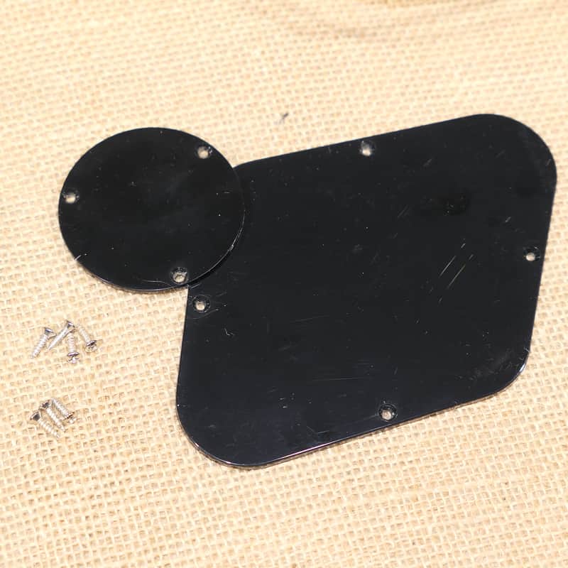Control Switch Plates Black, 2021 Gibson Les Paul Tribute - Same Day Shipping #DK05 image 1
