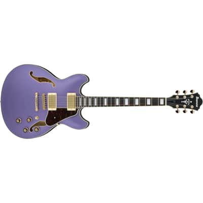 Ibanez AS73GMPF AS Artcore Guitar - Metallic Purple Flat image 2